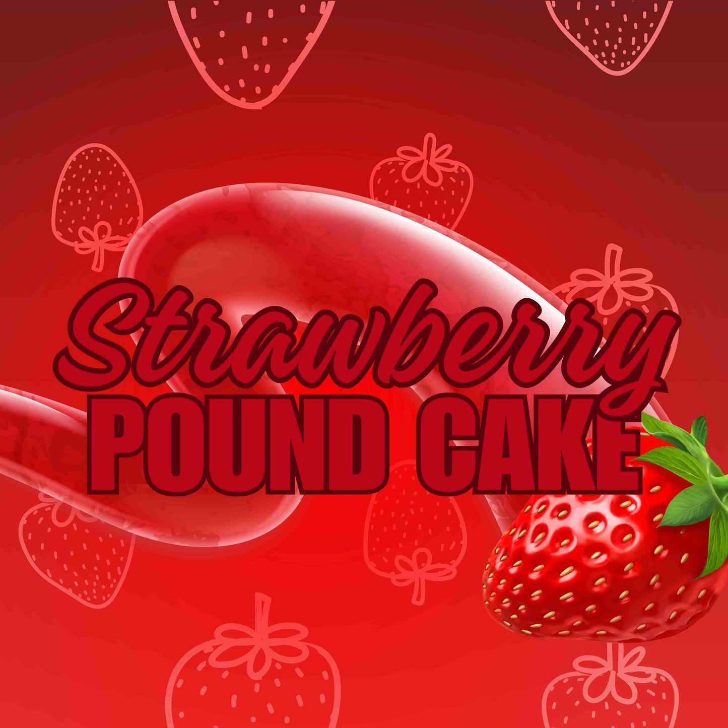 Strawberry Pound Cake